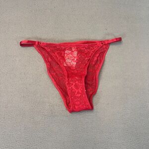 Intimately Free People Womens Small Tameeka High Waist Undie Berry‎ Electric NWT